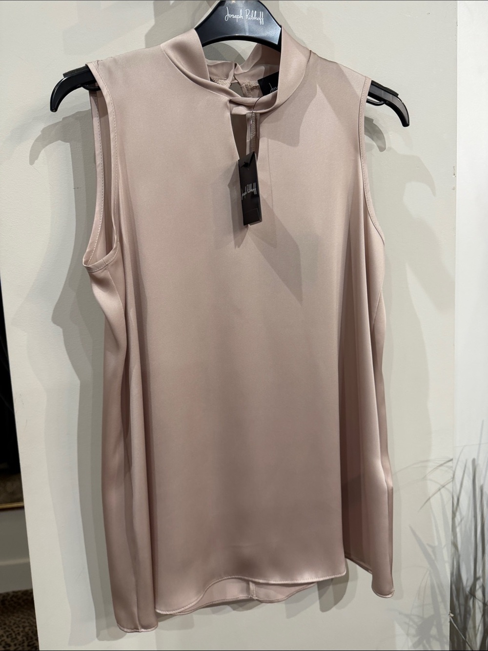Joseph Ribkoff Sleeveless Mock Neck Camisole in Blush